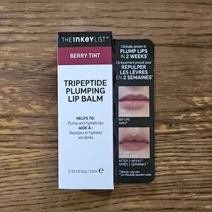 The INKEY List Tripeptide Plumping Lip Balm in Berry BNIB